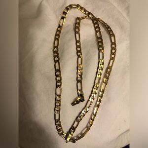 Gold plated men’s necklace